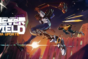 Official key art for Aerial Knight's Never Yield content update